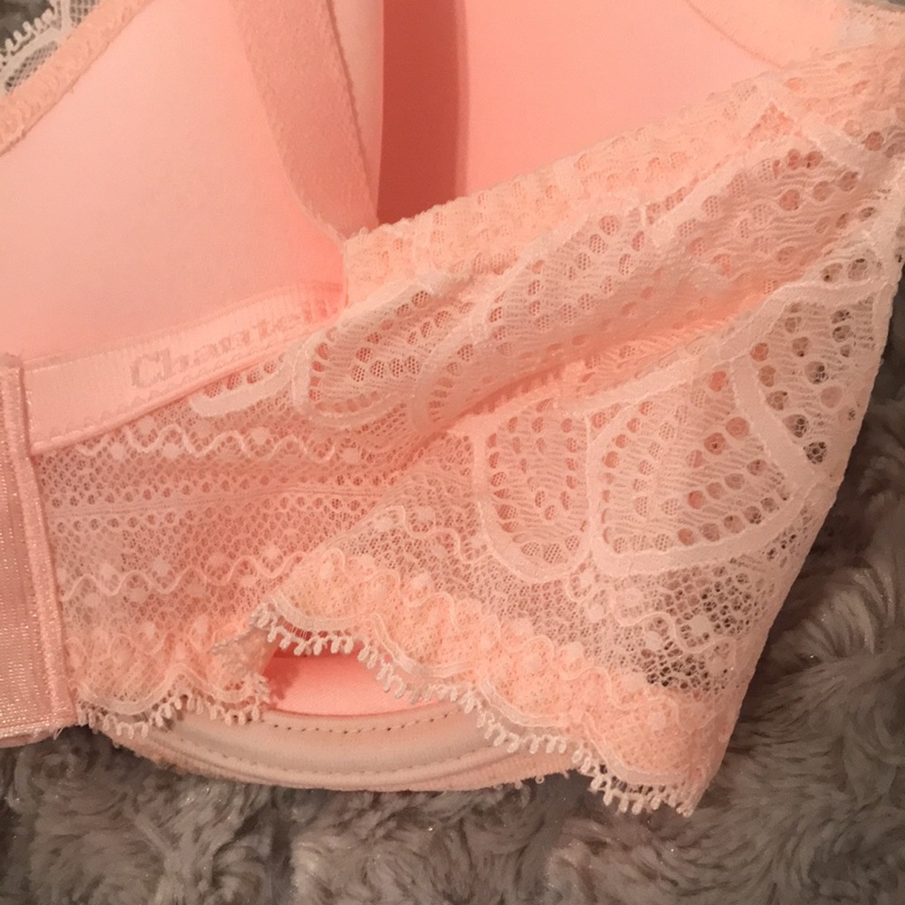 Chantelle Light Pink Merci Demi Underwire T-Shirt Bra 30DDDD NWT - Picture 10 of 14